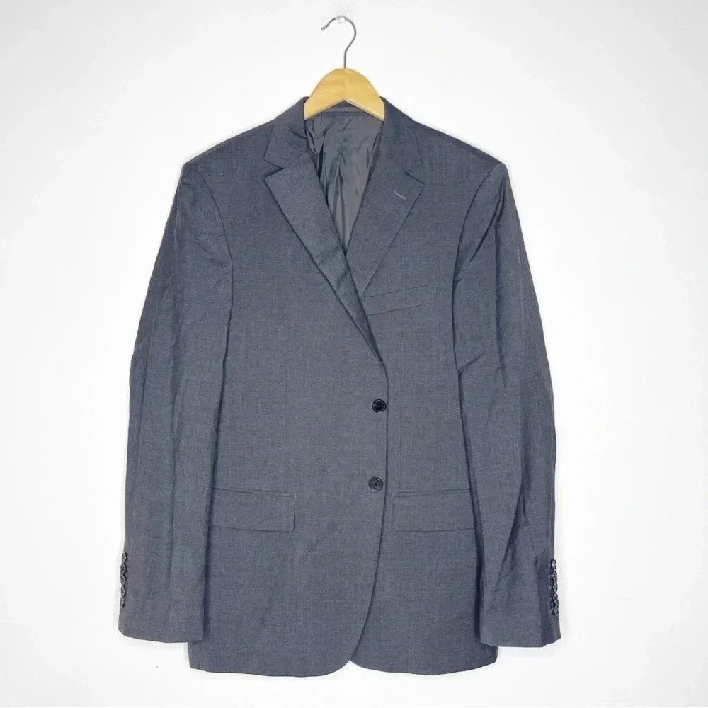 Baldessarini Charcoal Blazer Sport Coat Size 42 US